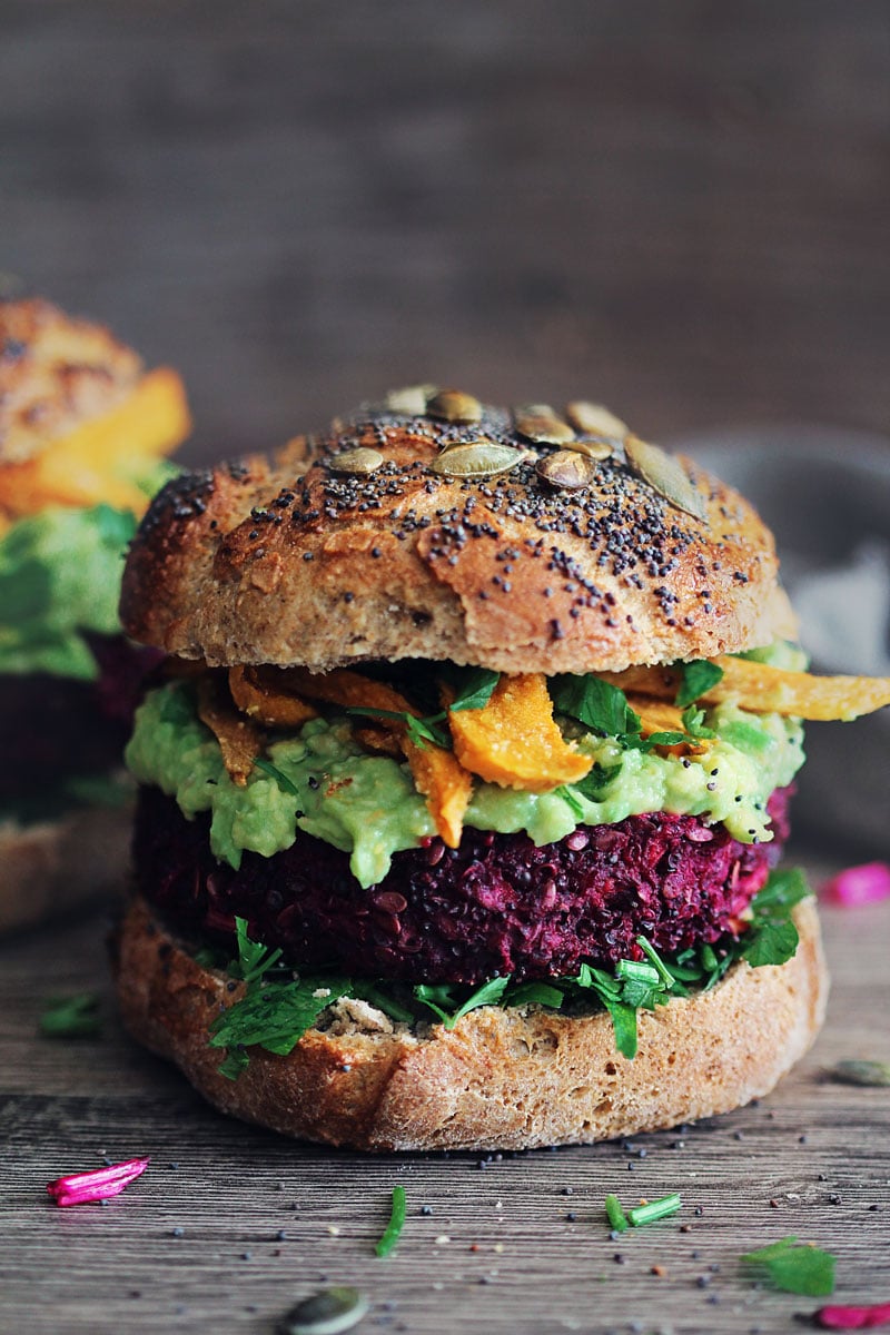 The Ultimate Veggie Burger | The Awesome Green