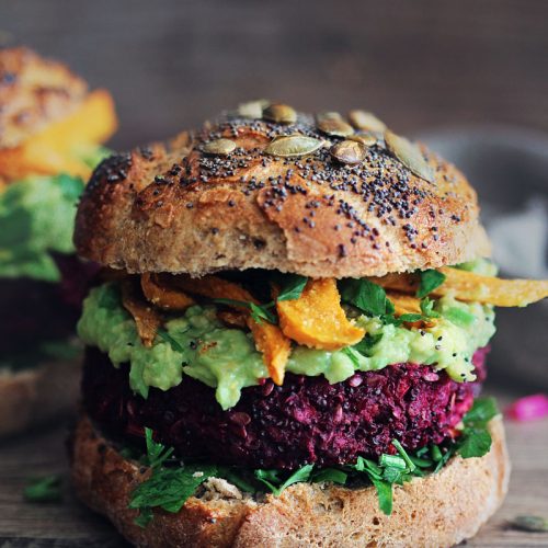 The Ultimate Veggie Burger The Awesome Green