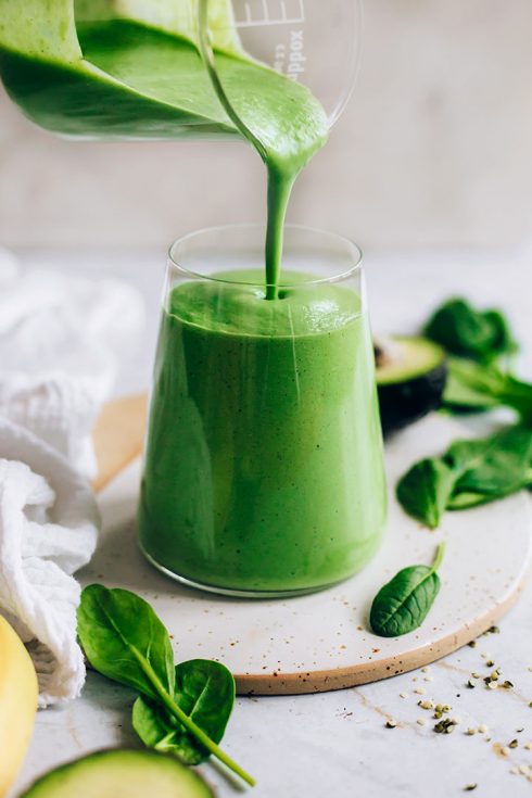 Avocado Banana Smoothie, Rich and Tasty | The Awesome Green
