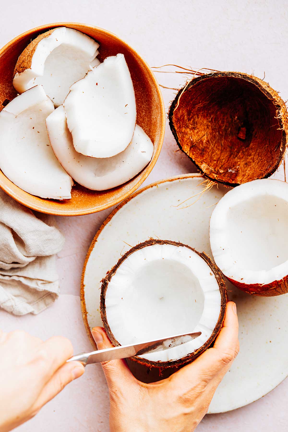 Desiccated Coconut (Make Shredded Coconut at Home) | The Awesome Green